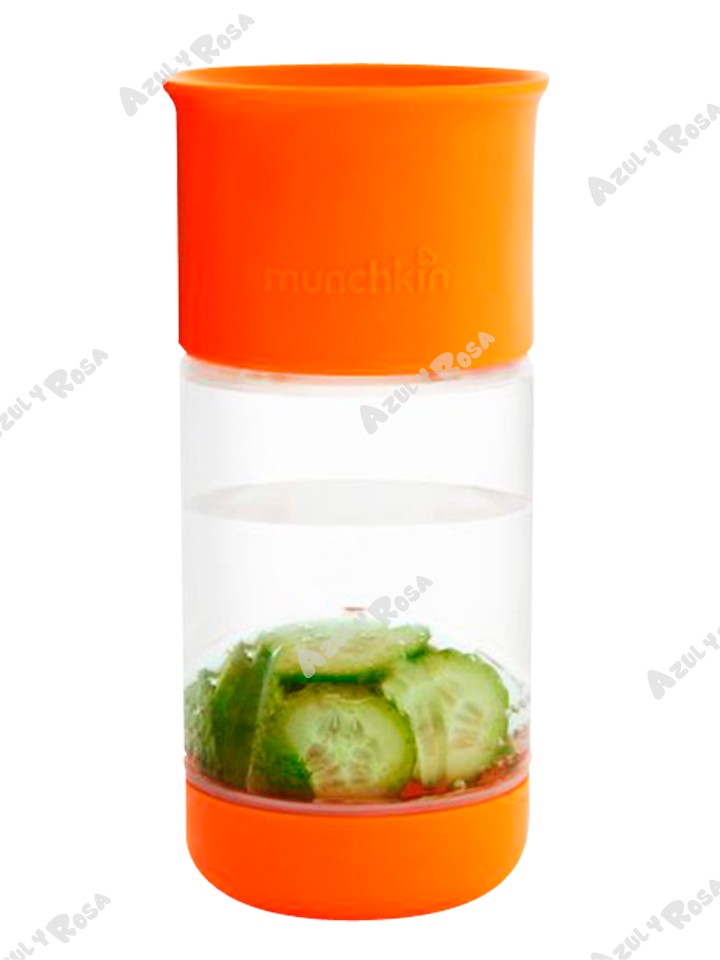 Vaso infusor de fruta Munchkin Miracle 360º, antiderrame - Amatriuska
