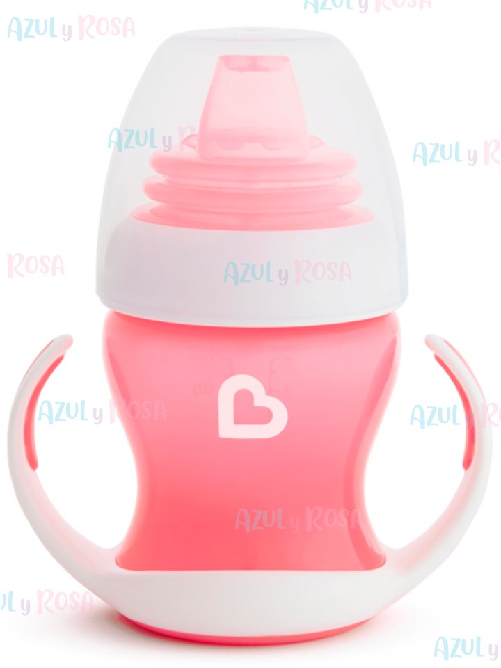 Vaso de Transición MUNCHKIN Gentle 4m+ 118ml Rosado